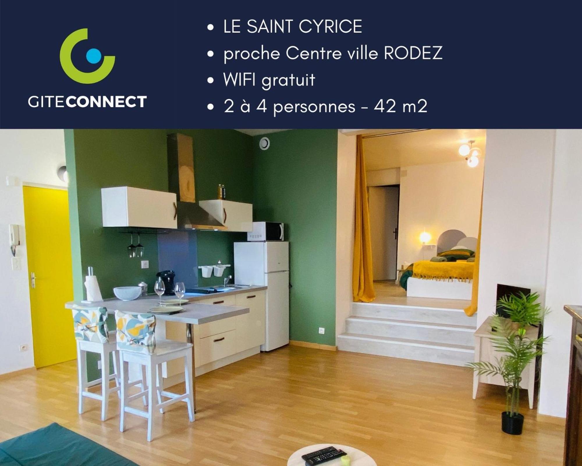 Le Saint Cyrice Apartment Rodez Luaran gambar